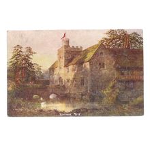 IGHTHAM MOTE, IGHTHAM, KENT. unused vintage postcard by J Salmon /