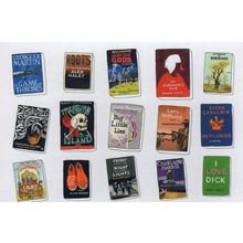 Roots Outlander A Game Of Thrones Bookshelf Book Art Postcard