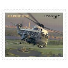 Marine One 2007 $16.25 Express Mail Postage Stamp Scott 4145