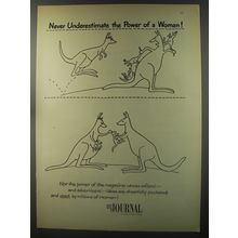 1956 Ladies' Home Journal Magazine Ad - Kangaroos