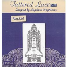 Tattered Lace. Rocket Die. Die Cutting Cardmaking Scrapbooking Crafts