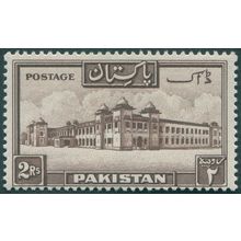 Pakistan 1948 2r chocolate Perf 14 SG39 MNH