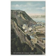 Canada Cape Diamond and Diamond Harbor Quebec blank 1910s postcard 203013