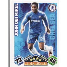Match Attax 2009/2010 John Obi Mikel Chelsea