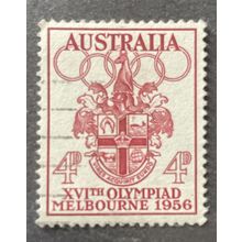 AUSTRALIA 1956 SG 0290 USED #3