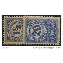 1920/1921 Michel P85y+P92y - MH (*)