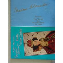 MADAM ALEXANDER DOLLS 1986 1994 two price guide collector books