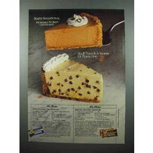 1986 Nestle's Chocolate Ad - No-Bake Cheesecakes