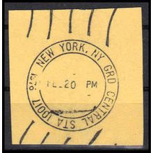 Used Revenue Cancel New York, NY. Grand Central Sta. E1084