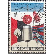 Belgique 1965 Michel 1374 O Cote (2008) 0.25 € Exposition Textirama Cachet rond