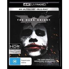 The Dark Knight 4K UHD Blu-ray / Blu-ray | Christopher Nolan's | Region B