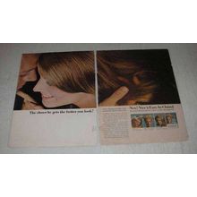 1965 Clairol Nice 'n Easy Hair Color Ad, Closer He Gets
