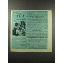 1966 National Rifle Association Ad, Don't Put Guns Away