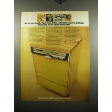 1972 KitchenAid Dishwasher Ad - We fix your meals. Wash your dishes.