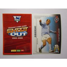 Antoine Sibierski - Man City - Shoot Out 2005 2006 Magic Box Football Card (EF1)