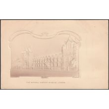 The Natural History Museum, London, c.1902 - Bas Relief Postcard