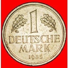 ⰆNOT COMMUNIST (1950-2001):GERMANY★1 MARK 1985G BADEN II1+D★LOW START★NO RESERVE