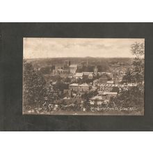 Postcard Hampshire Winchester from St Giles Hill 1910 Frith 43676