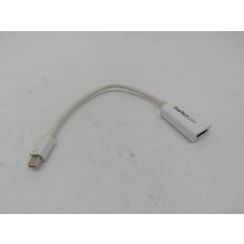 StarTech Mini DisplayPort To HDMI 4K Audio Video Converter - White MDP2HD4KSW