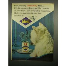 1964 Ideal Dog Food Ad - Table-Quality