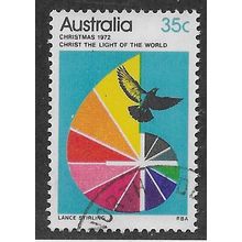 AUS 1972 35c 'CHRISTMAS' FINE USED (EBID66-755)