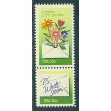 1807-1808 15c Letter Writing Fine MNH MA0772