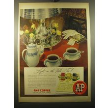 1950 A&P Coffee Ad - Light on the purse.. Too