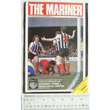 1980 programme Grimsby Town v. Newcastle United