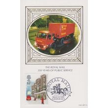 Royal Mail Post Office Van Parcel Lorry Benham First Day Cover