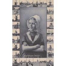 Walchensee Walchersche Boerin Old German Fashion Postcard