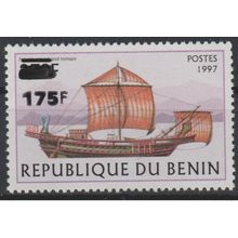 Bénin 2005 Mi. 1380 Bateau boat Rome Empire Romain Römer Surchargé MNH**