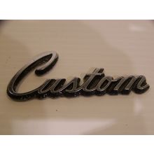 1974 1975 1976 DODGE MONACO CUSTOM EMBLEM OEM #3810284