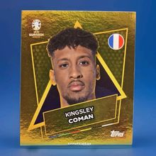 TOPPS Euro 2024 SP Gold Sticker fra Kingsley Coman