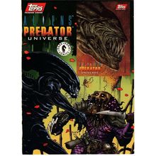 ALIENS / PREDATOR ' OVER-SIZED ' promo card ( 1993 )