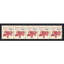 2127b 7.1c Tractor Very Fine MNH Dry Gum PNC 1/5 X0862