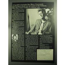 1968 Save the Children Federation Ad - Mary Carnwath