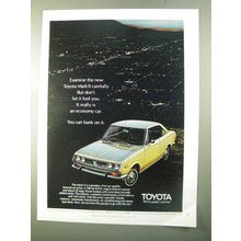 1970 Toyota Mark II Car Ad - Examine Carefully