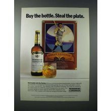 1989 Windsor Canadian Whisky Ad - Steal the Plate