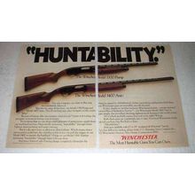 1989 Winchester 1300 Pump and 1400 Auto Shotguns Ad