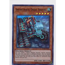 YuGiOh The Infinity Chasers INCH-EN004 Infinitrack Drag Shovel 1st Edition