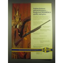 1985 Mossberg Regal Series Model 500 Shotgun Ad - Custom features