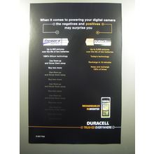 2007 Duracell Rechargeable Batteries Ad - When it comes to powering