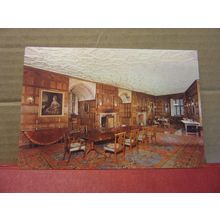DINING ROOM, POWIS CASTLE, POWYS unused postcard by J Arthur Dixon =