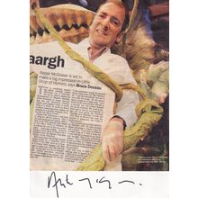 Bruce Dessau George Michael Book Author Hand Signed Ephemera