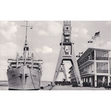 Nordseebad Cuxhaven German Real Photo 1950s Postcard
