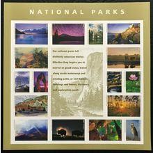 National Parks - First Class Sheet of 16 Current Rate Stamps Scott 5080