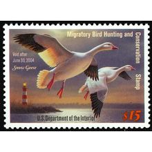 RW70 $15.00 Snow Geese Federal Duck Stamp Mint - NH Very Fine Stuart Katz