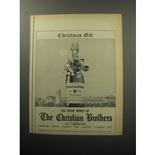 1957 Christian Brothers Champagne Ad - Christmas Gift