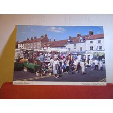 MARKET DAY, MALTON, YORKSHIRE by Max Payne unused postcard #
