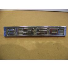 1967 CHEVY 8 350 BLAZER TRUCK FRONT FENDER EMBLEM #3950928 68 69 70 71 72
